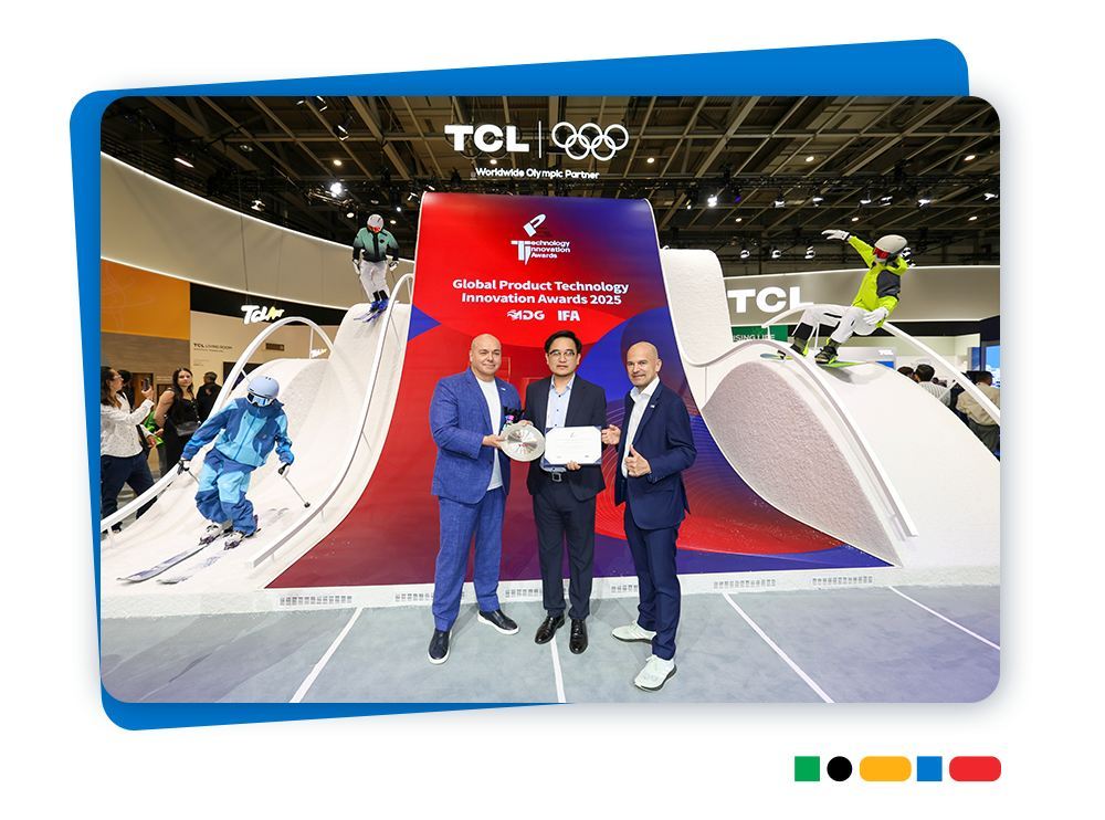 大奖！“奥运级”科技实力获全球认证TCL实业斩获三项IFA 2025(图3)